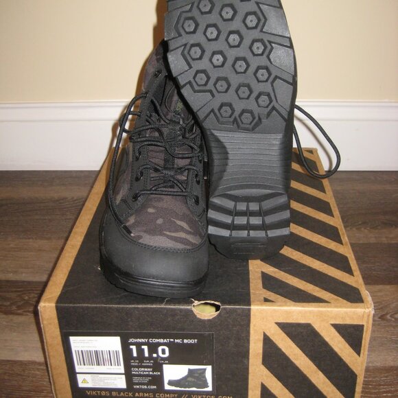 Viktos Johnny Combat Multicam Black Boot Size 11 Brand New in Box - Picture 3 of 6